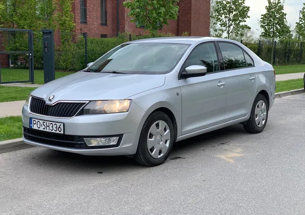 samochody osobowe Skoda RAPID cena 23900 przebieg: 156366, rok produkcji 2013 z Kalety